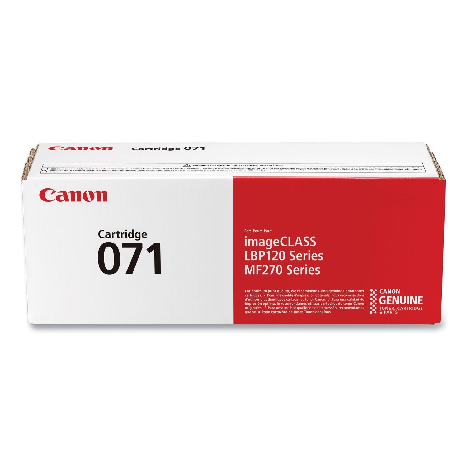 Canon® 5645C001 (071) Toner, 1,200 Page-Yield, Black