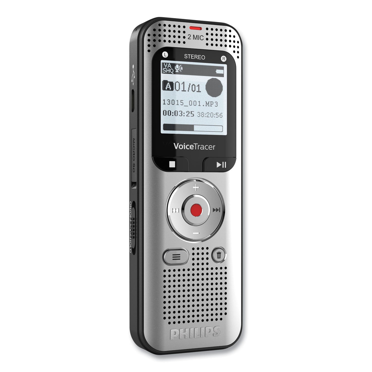 Philips Voice Tracer DVT2015 Digital Recorder