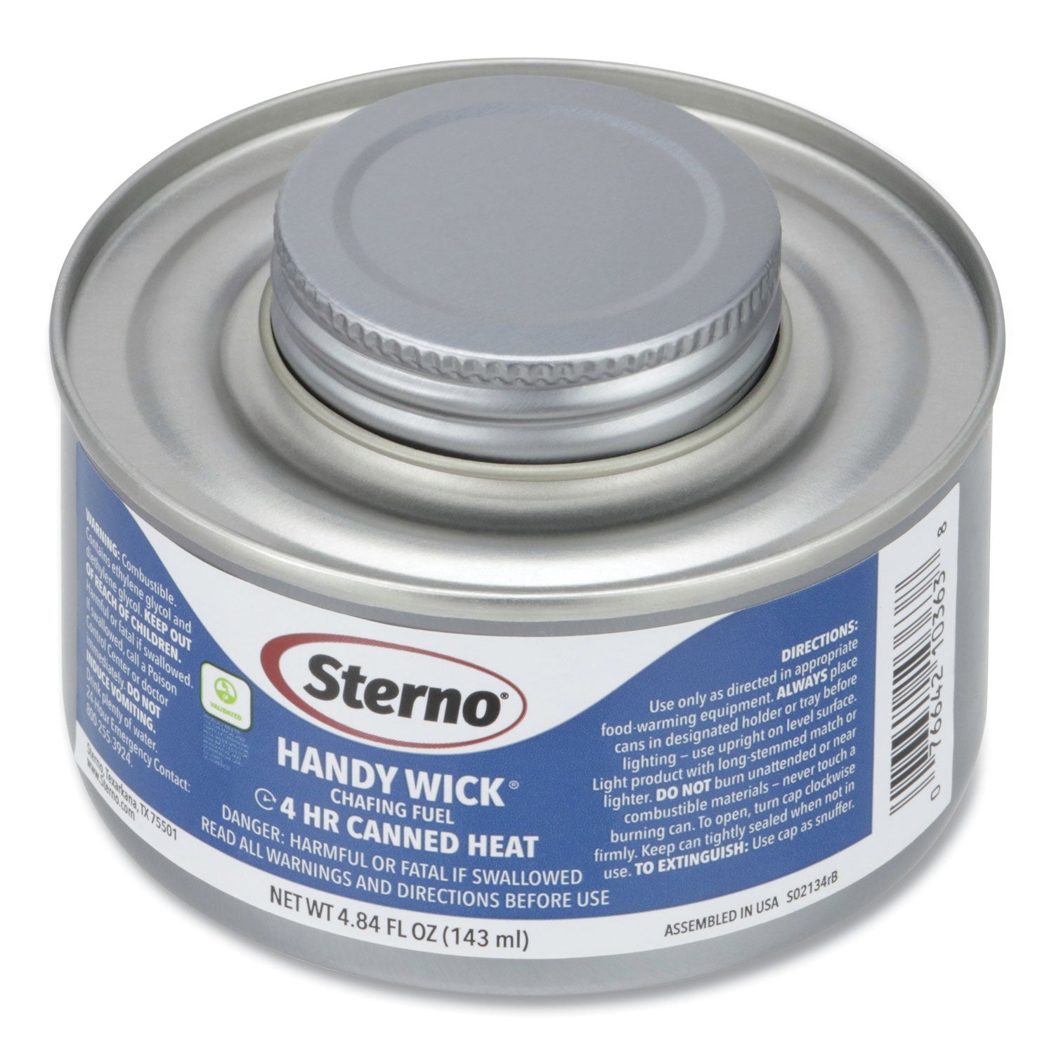 Handy Wick Chafing Fuel | Sterno® Methanol 4-Hr