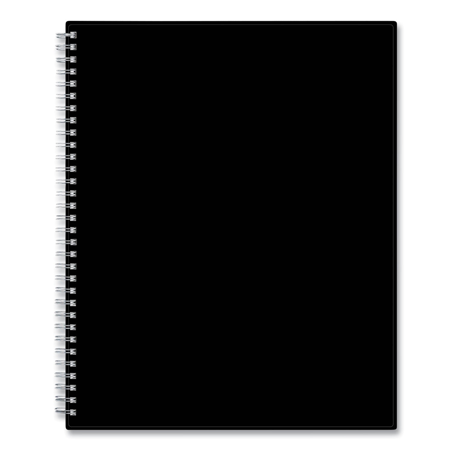 Blue Sky® Teacher's Solid Black Weekly/Monthly Lesson Planner, 2024 to 2025, Nine Classes, Black Cover, (144) 11 x 8.5 Pages - Bloom Skins