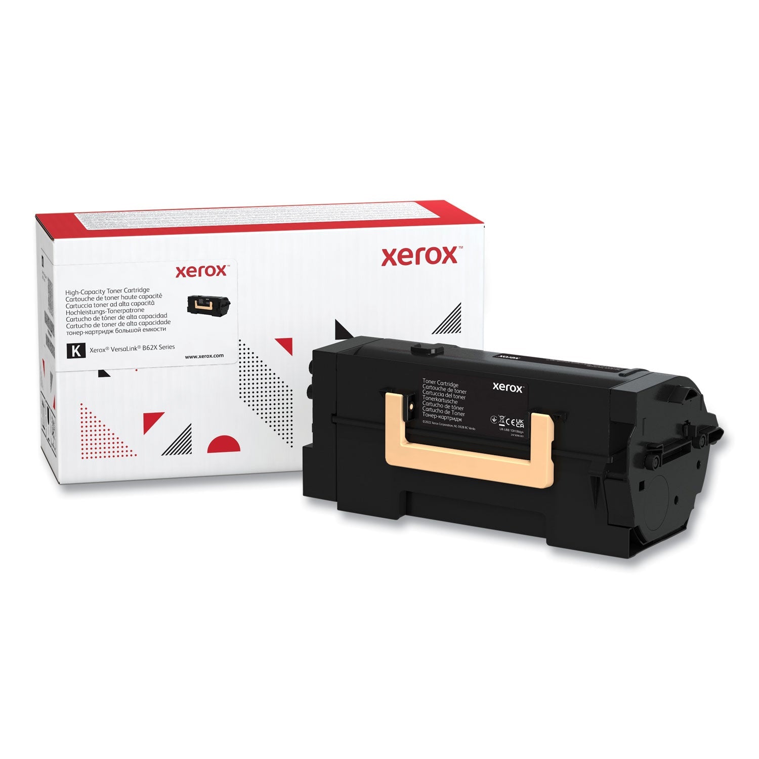 High-Yield Toner | 25,000 Pages | Black | Xerox®