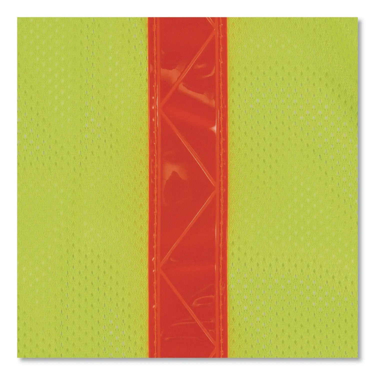 ergodyne® GloWear 8080BAX Non-Certified X-Back Hi-Vis Safety Vest, Polyester, One Size Fits Most, Lime/Orange