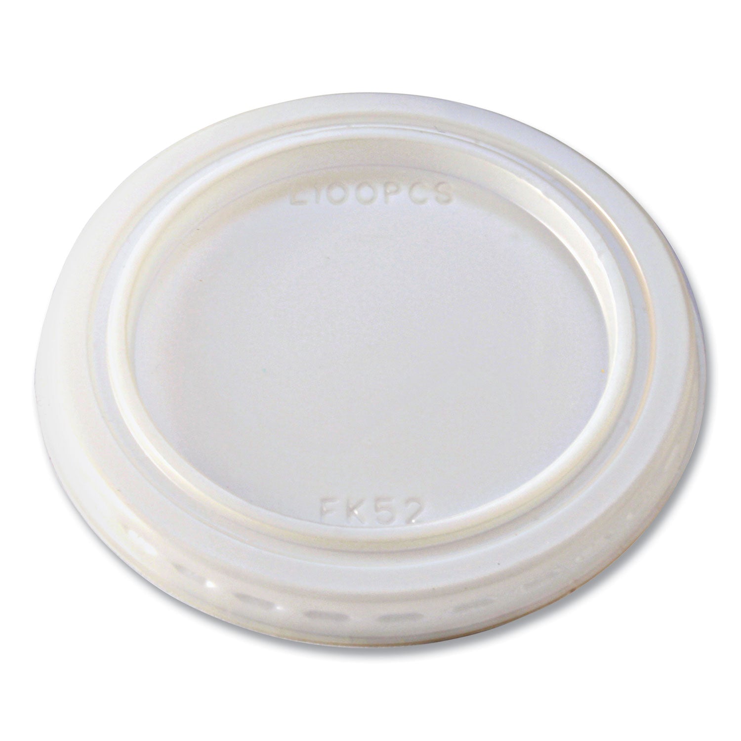 Portion Cup Lids | For 1oz Squat Cups Clear