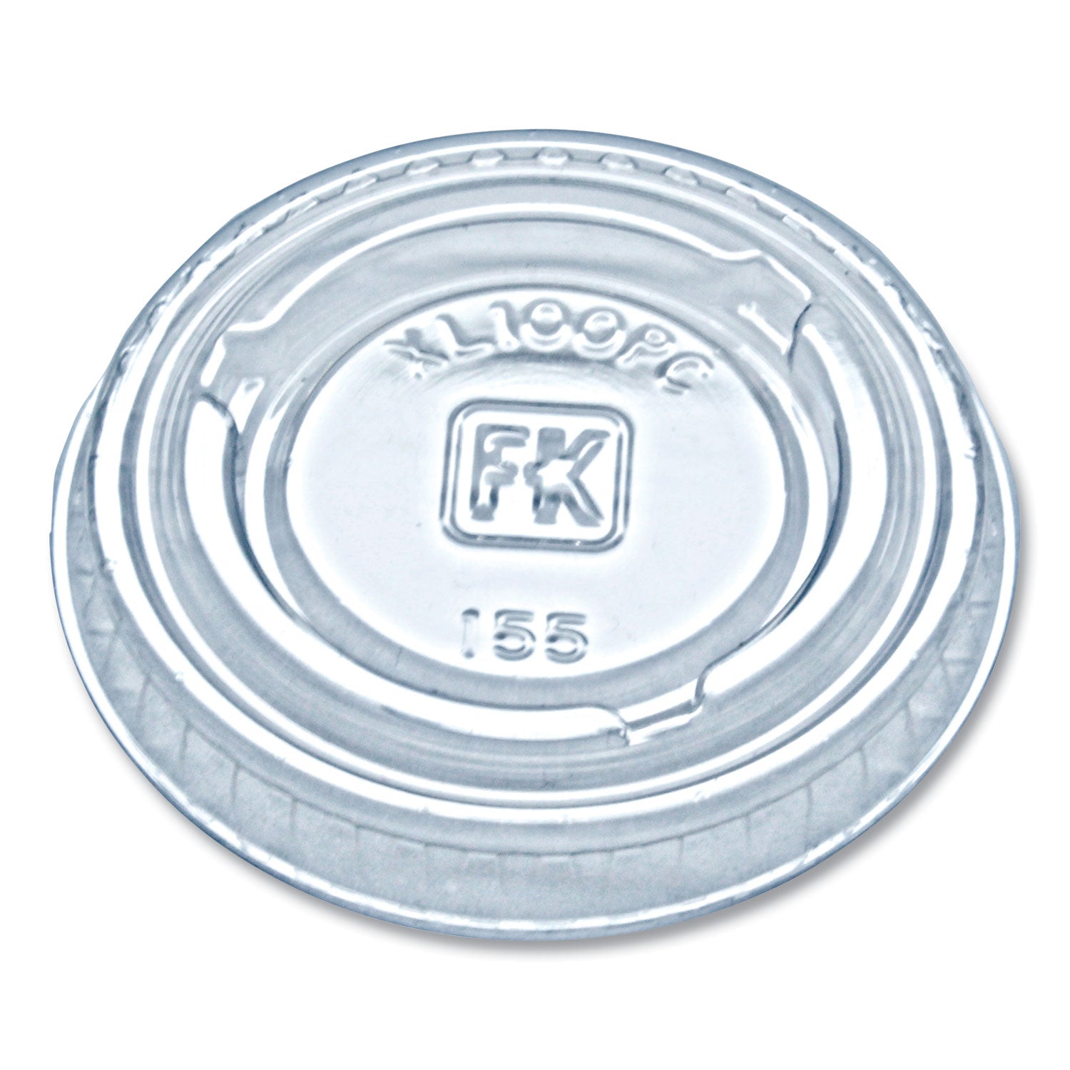 Portion Cup Lids | For 0.75-1oz Cups Clear