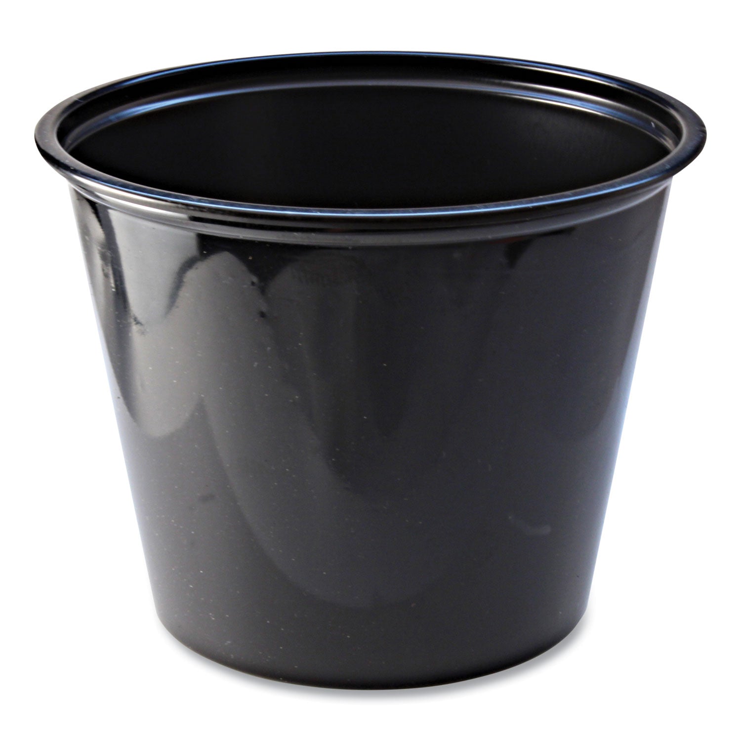 Portion Cups | 5.5oz Black Plastic