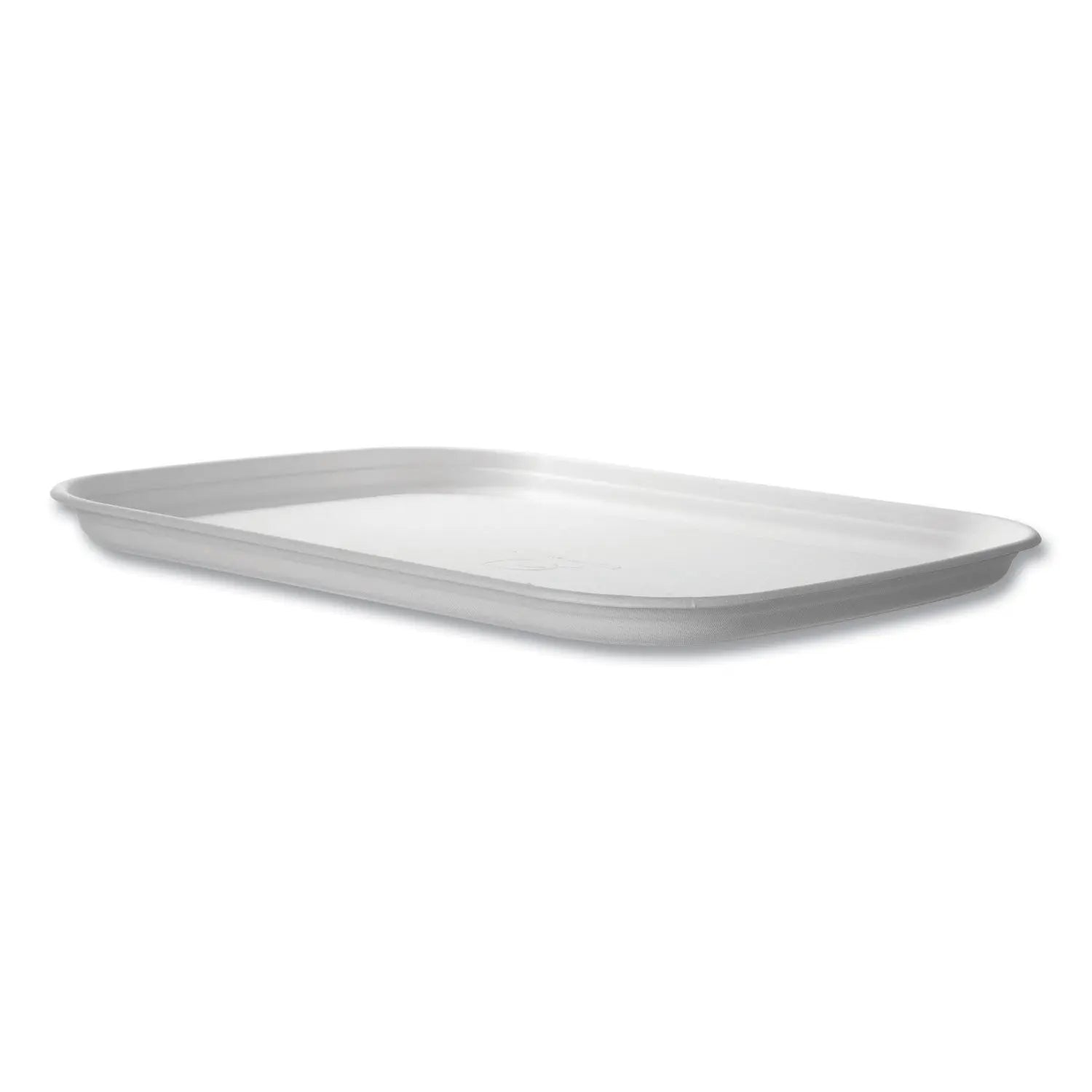 Eco-Products® Regalia Renewable Sugarcane Tray, 13 x 17 x 1.3, White, 100/Carton