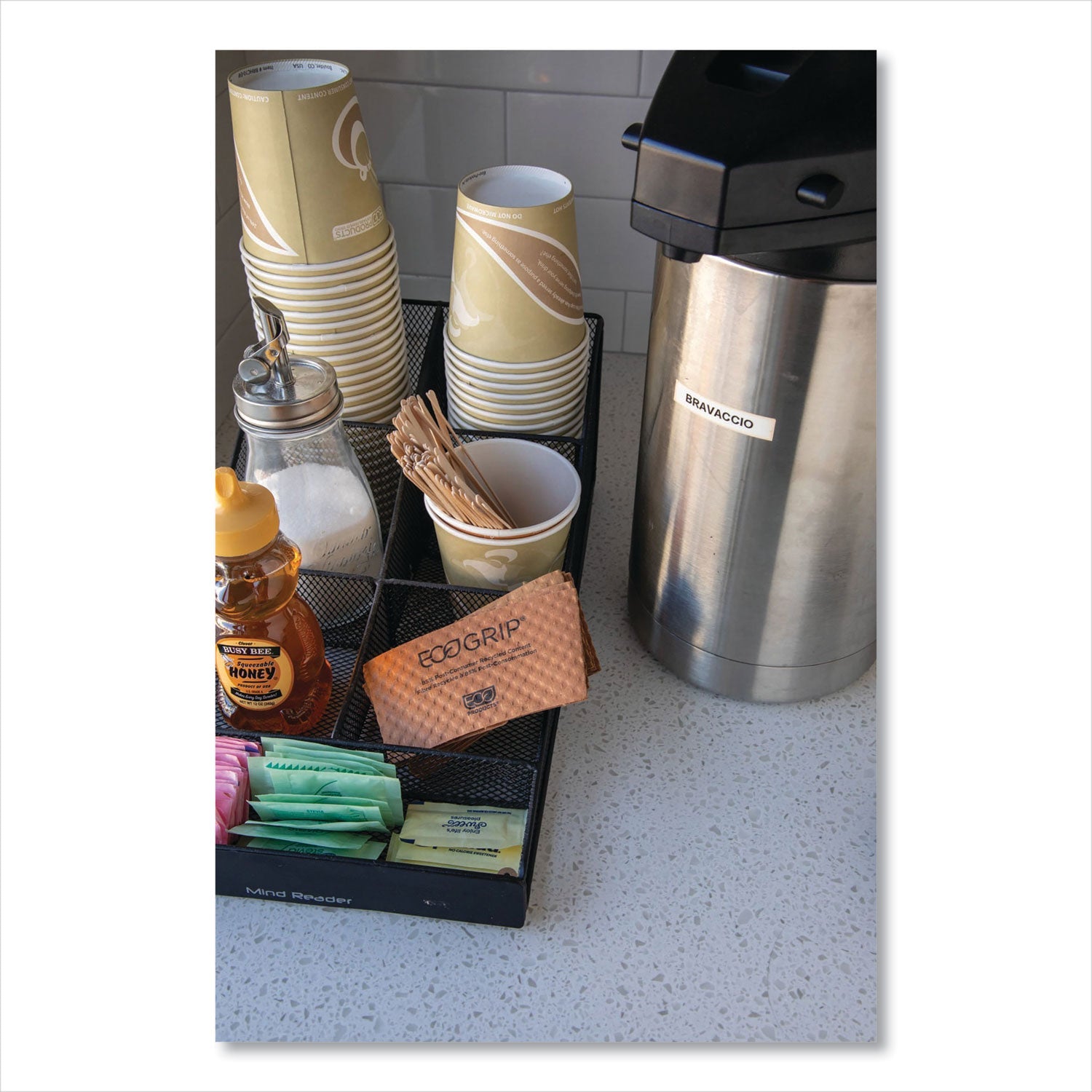 Eco-Products® Wooden Stir Sticks, 7", 1,000/pack