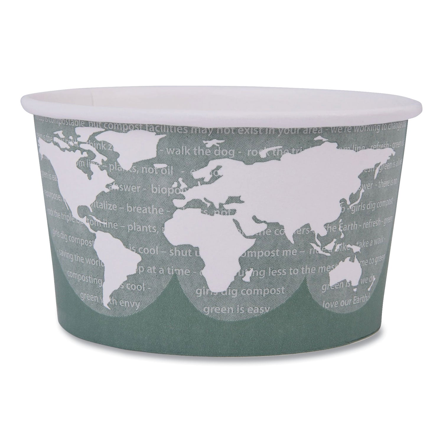 World Art Compostable Food Container | 12oz