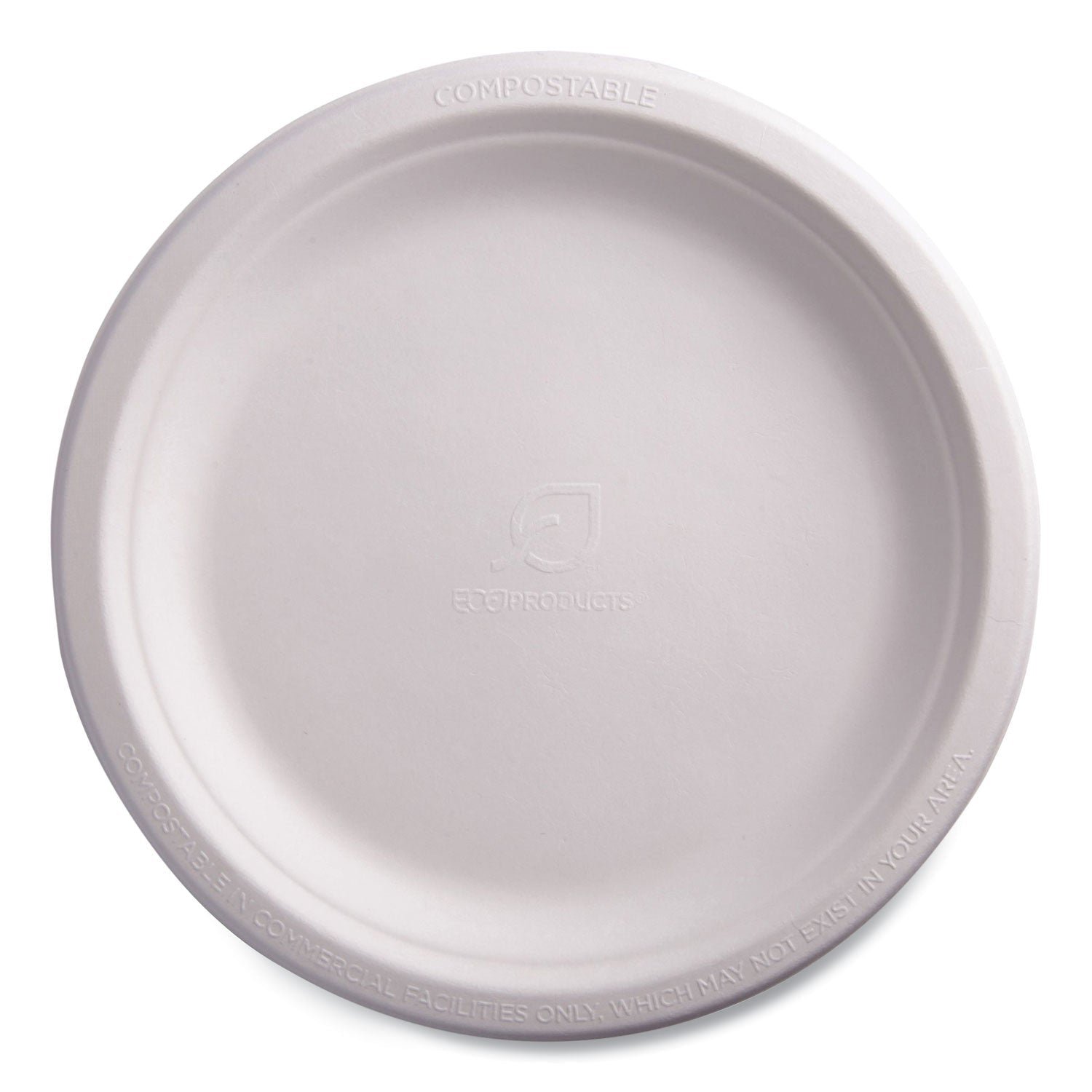 Sugarcane Plates | Eco-Products® Vanguard 9" 500-Ct