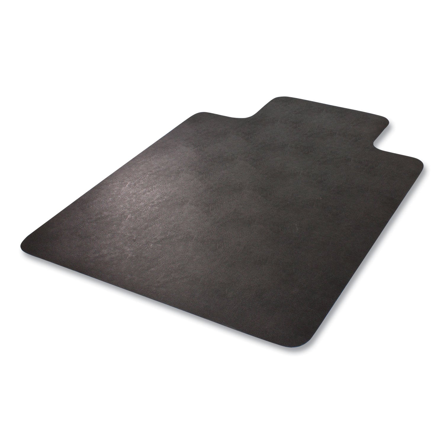 deflecto® EconoMat Hard Floor Chair Mat, Lipped, 36 x 48, Black