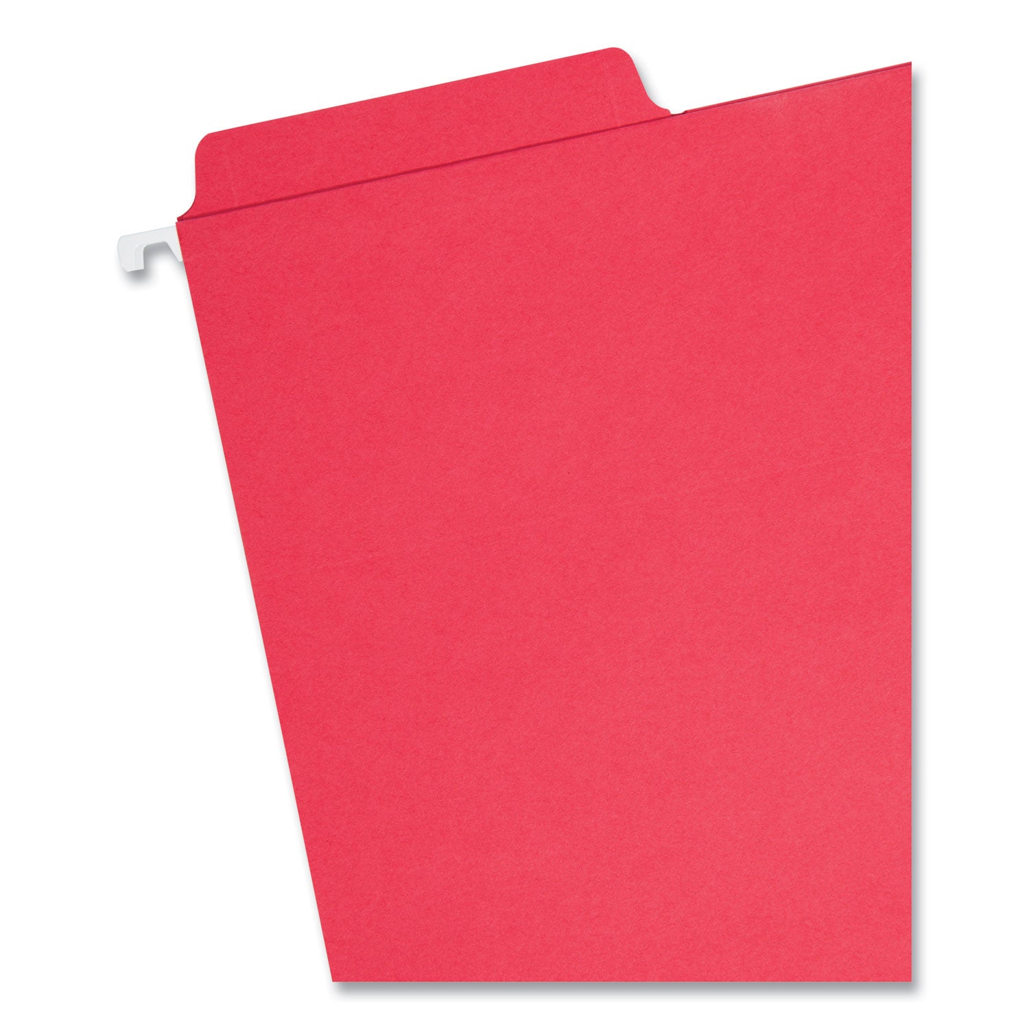 Smead FasTab Hanging Folders, Letter Size, 1/3-Cut Tabs, Assorted Colors, 18/Box