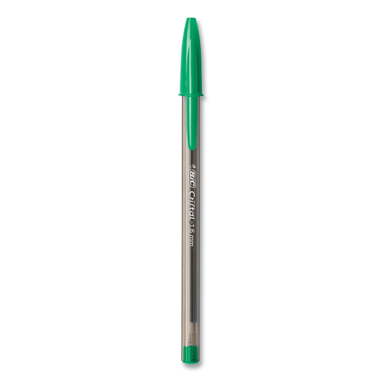 BIC® Cristal Xtra Bold Ballpoint Pen, Stick, Bold 1.6 mm, Randomly Assorted Ink and Barrel Colors, 24/Pack
