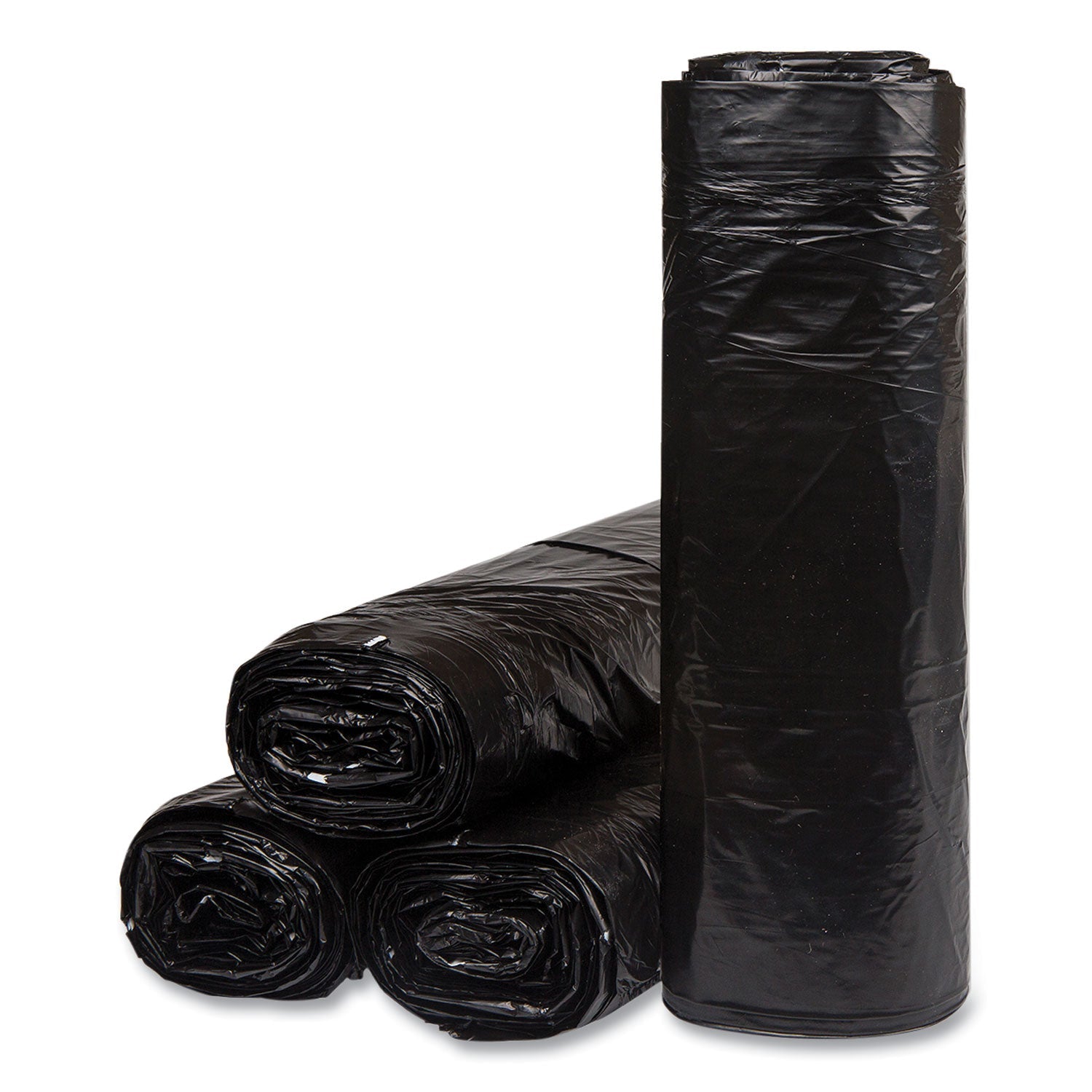 60 Gal Low-Density Can Liners | Black