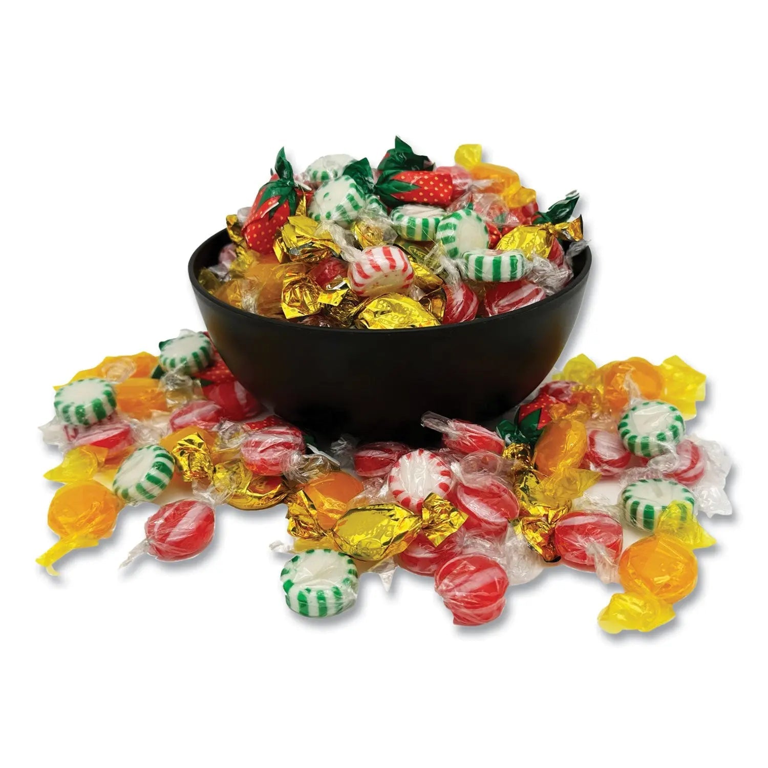 Office Snax® Individually Wrapped Candy Assortments, Assorted Flavors, 5 lb Box