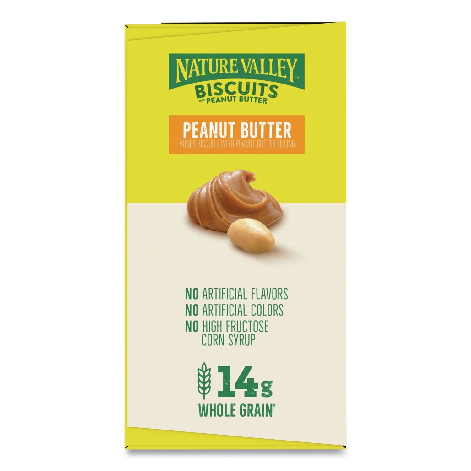 Nature Valley® Biscuits, Peanut Butter, 1.35 oz Packet, 16/Box - Bloom Skins