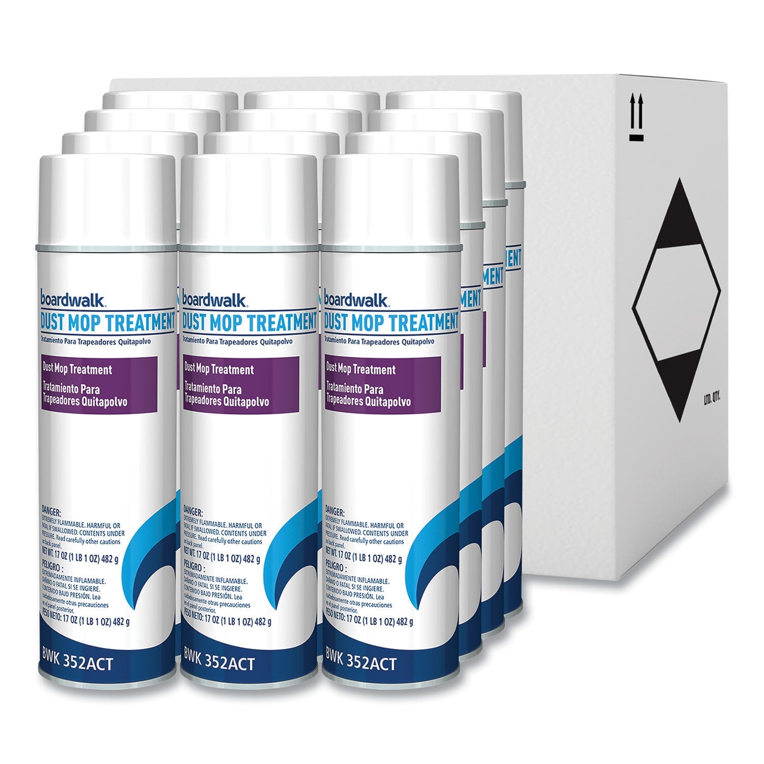 Dust Mop Treatment | Boardwalk® Pine Scent 12-Carton