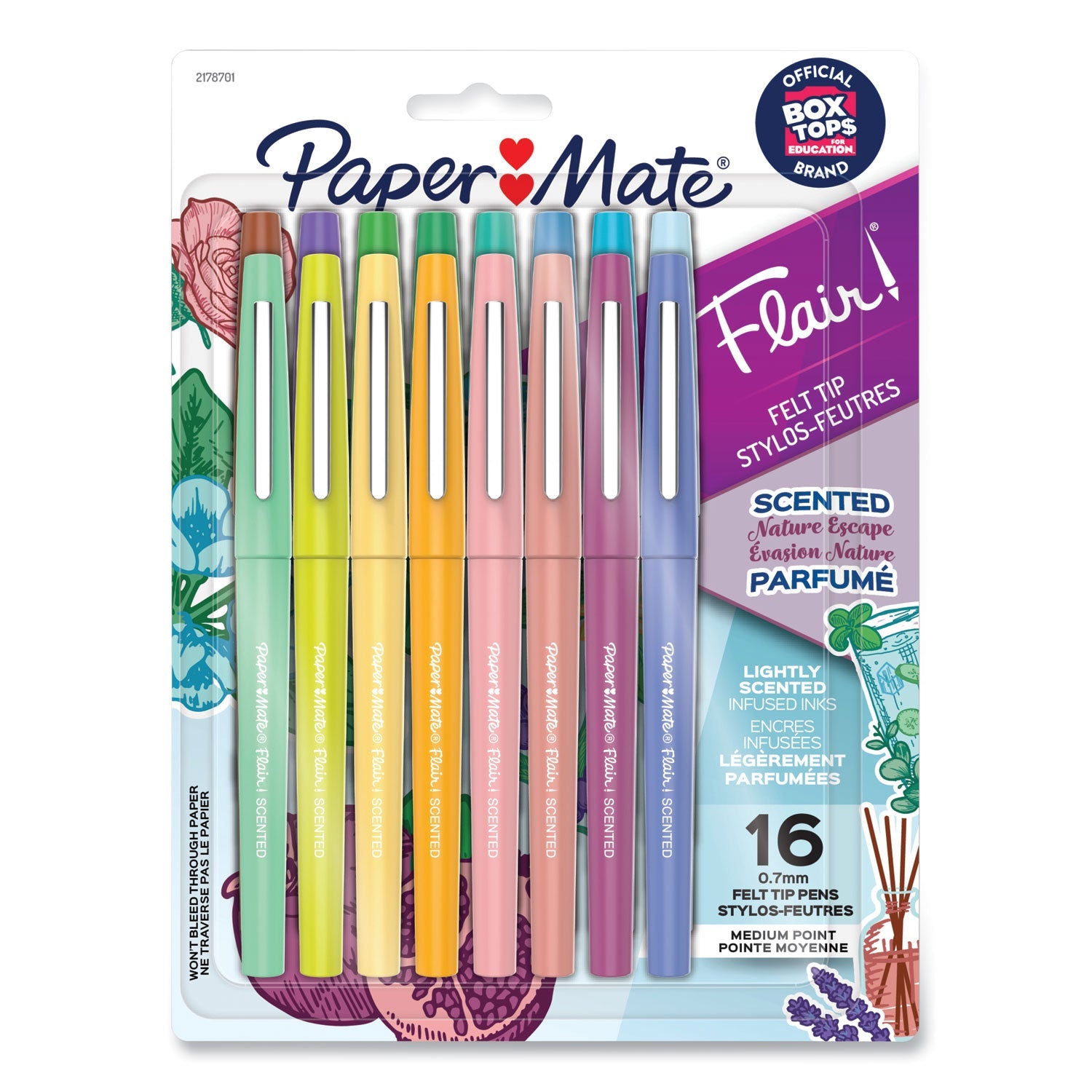 Paper Mate Flair Scented Felt Tip Pens | 16-Pack