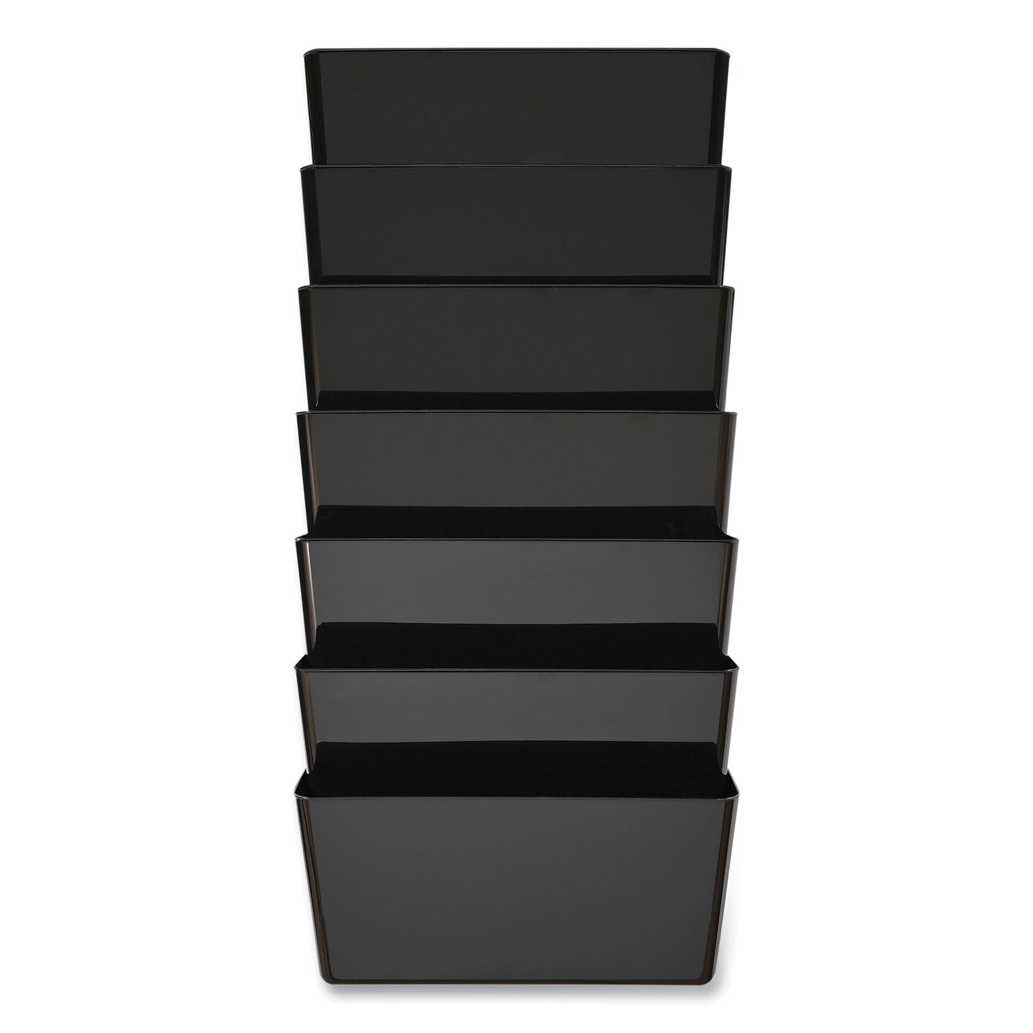 Stackable DocuPocket | EZ Link 7-Section Black