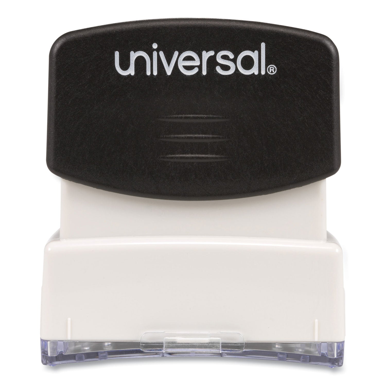 Universal® Message Stamp, Void, Pre-Inked One-Color, Blue