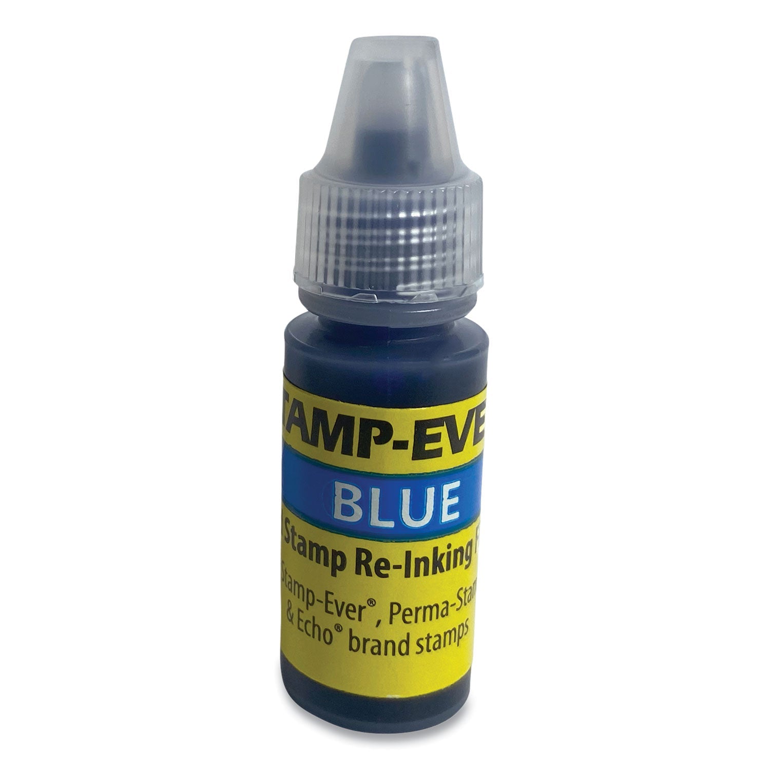 Trodat® Refill Ink For Clik! And Universal Stamps, 7 Ml Bottle, Blue