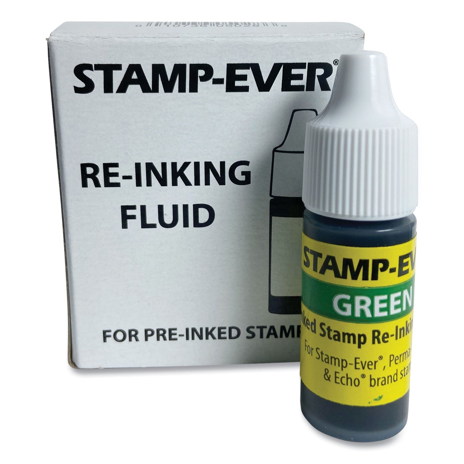 Trodat® Refill Ink For Clik! And Universal Stamps, 7 Ml Bottle, Green