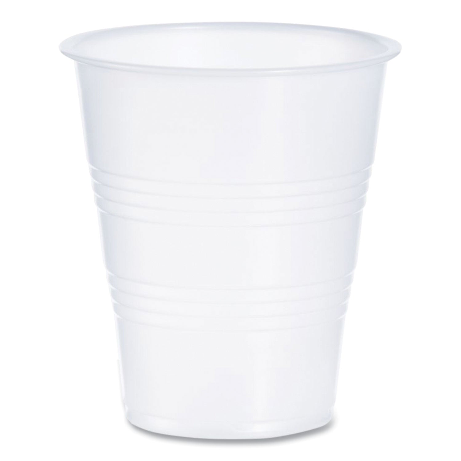 Dart® High-Impact Polystyrene Cold Cups, 7 oz, Plastic, Translucent, 100/Pack
