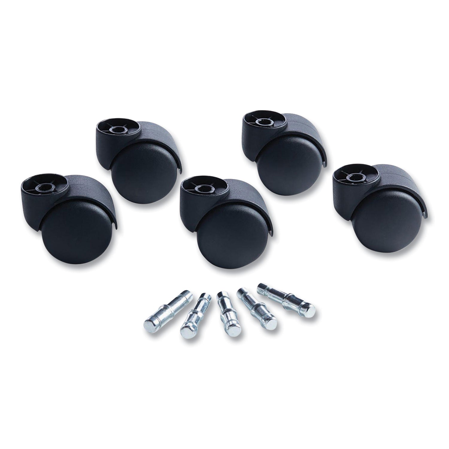 Deluxe Futura Flush-Mount Casters | 2.19", 5/Set