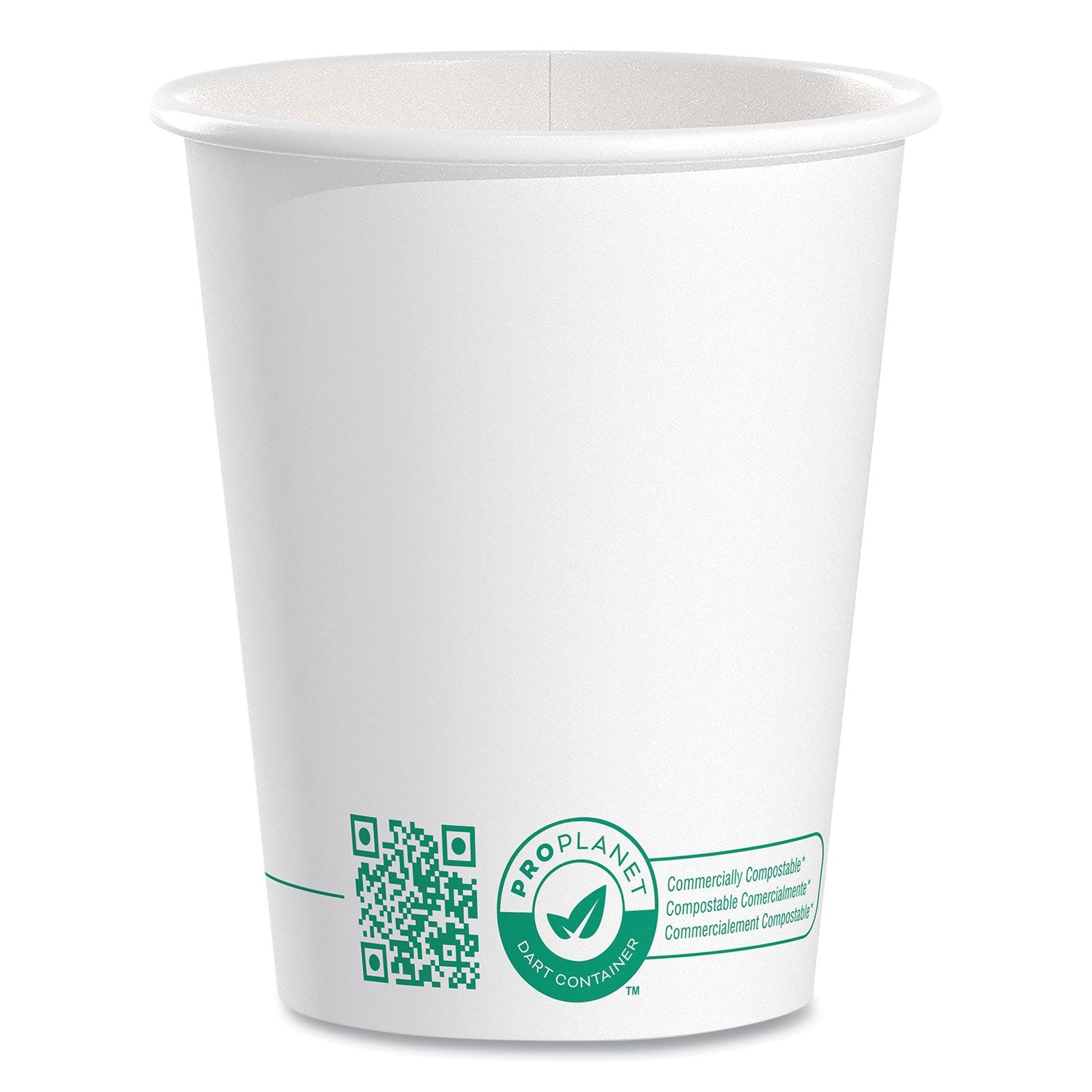 Compostable Paper Hot Cups | 10oz 1000-Count