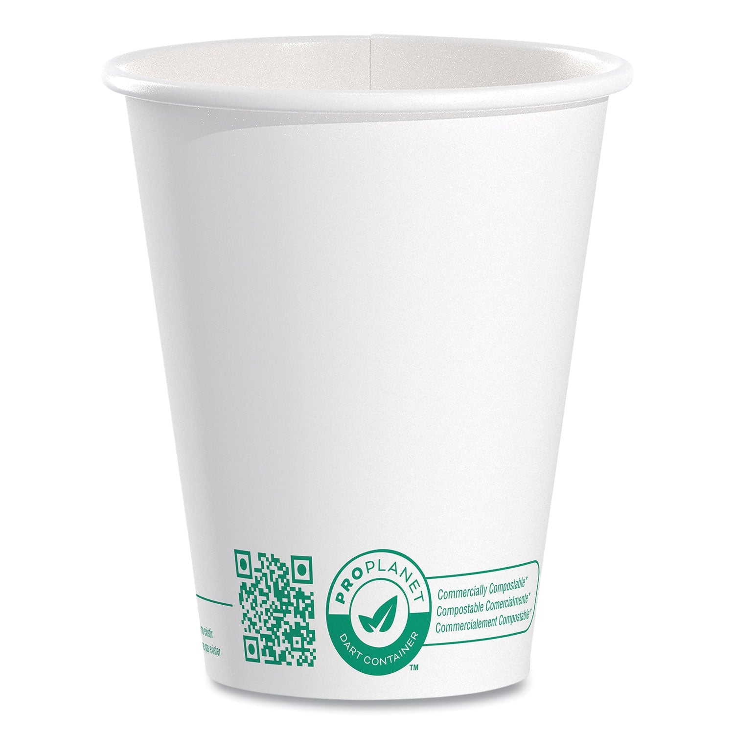 Compostable Paper Hot Cups | 8oz 1000-Count