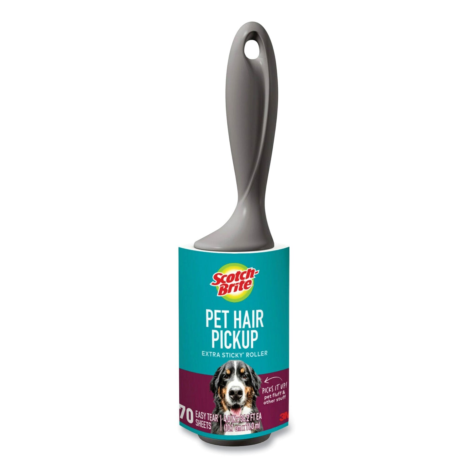 Pet Hair Pickup Lint Roller | 50% Stickier