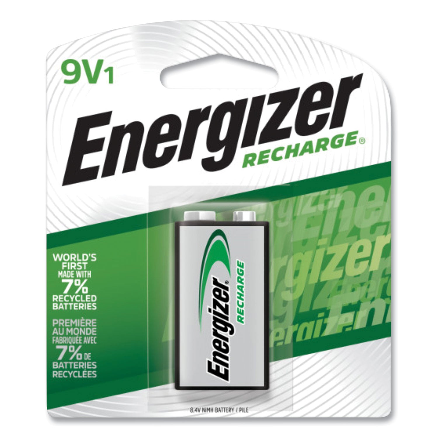 Rechargeable 9V Batteries | NiMH 1-Pack