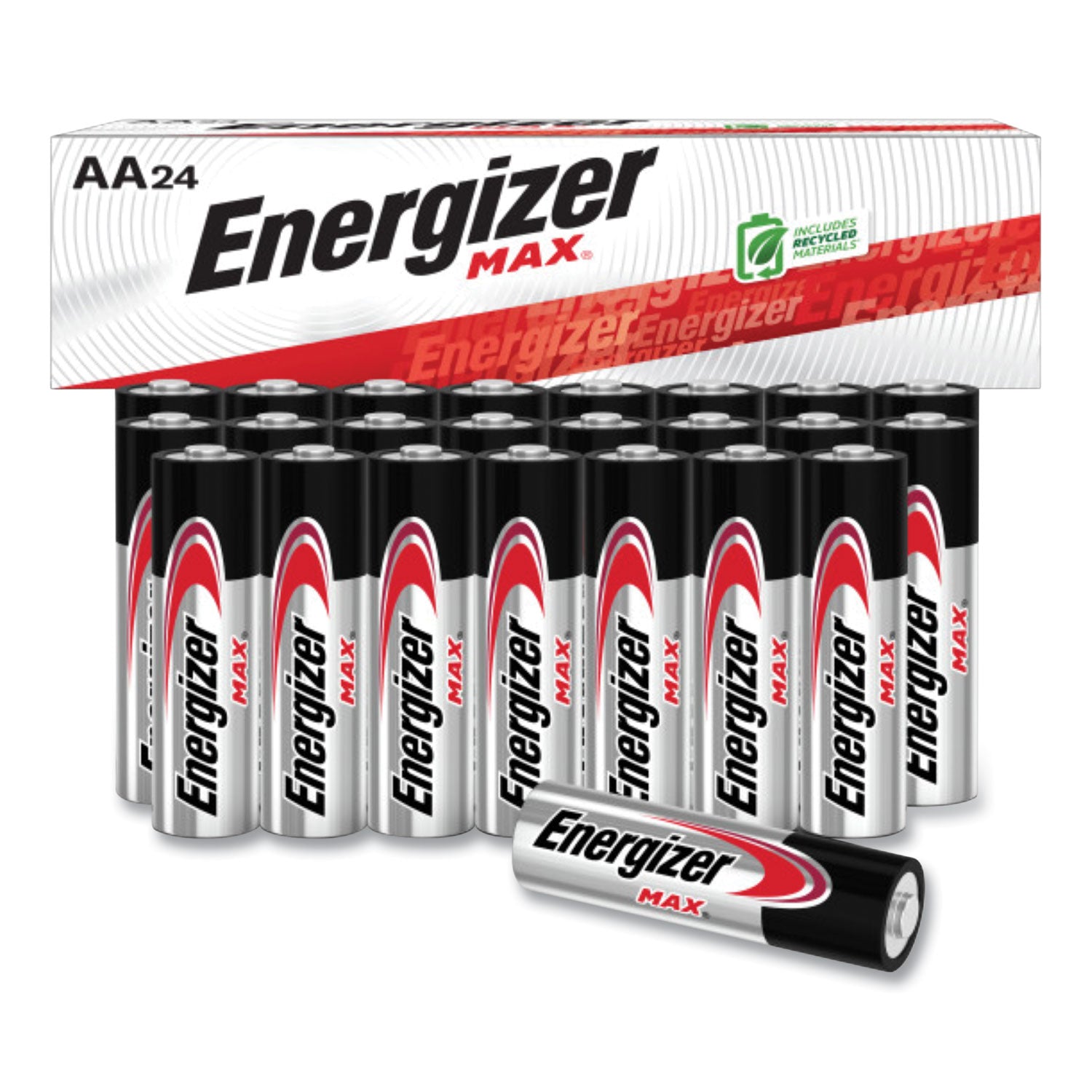Max AA Alkaline Batteries | 1.5V 24-Pack Box