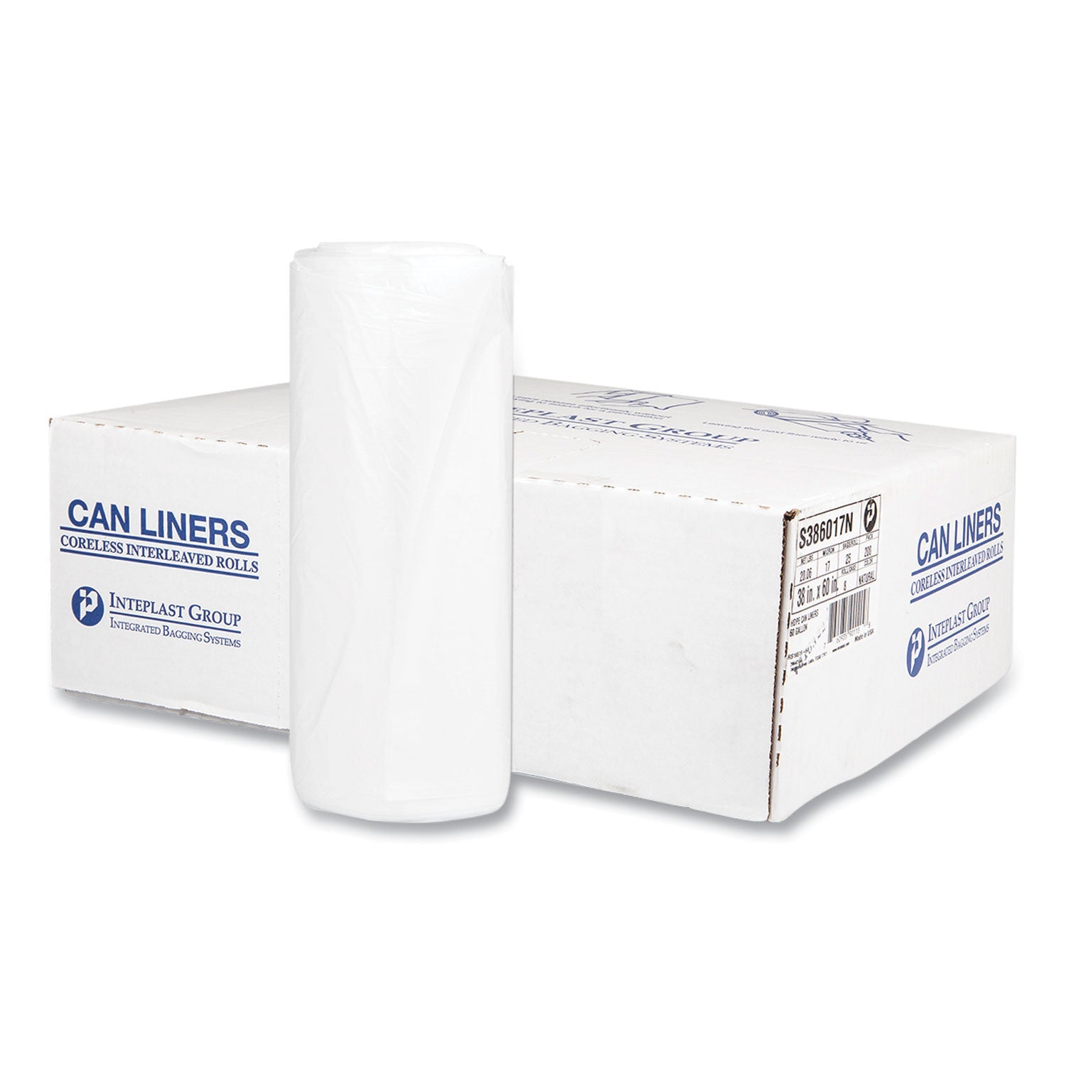 High-Density Commercial Can Liners | 60 gal