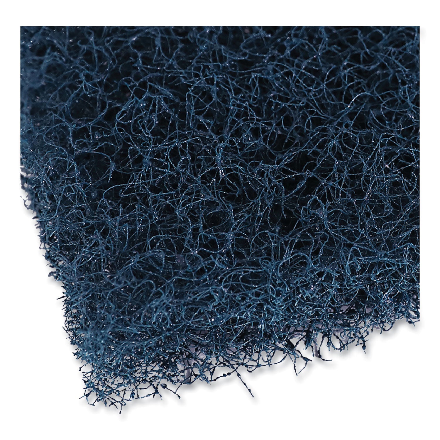 Boardwalk® Extra Heavy-Duty Scouring Pad, 3.5 x 5, Dark Blue, 20/Carton