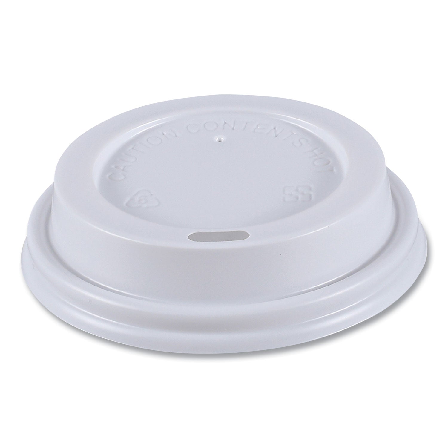 Hot Cup Lids for 8 oz Cups | White | 1000/Ctn