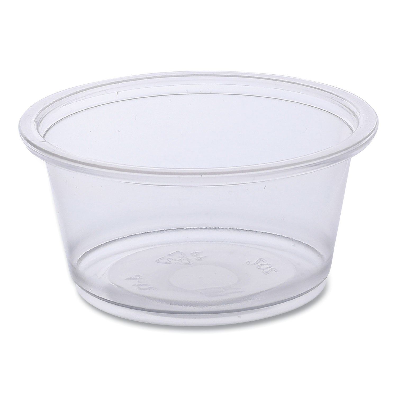 Souffle/Portion Cups | 2 oz, Plastic, Clear