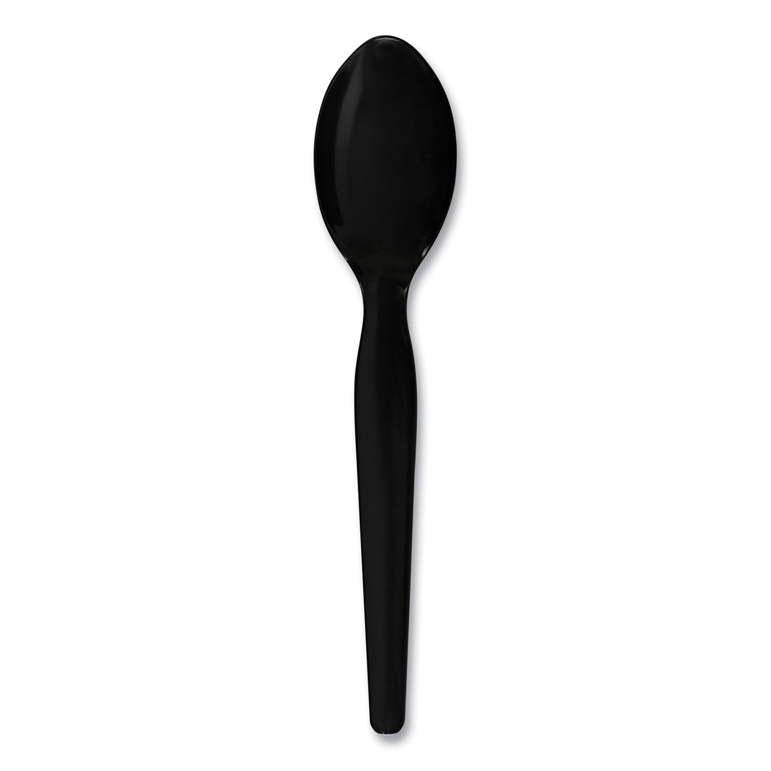 Boardwalk Heavyweight Polystyrene Spoons | Black