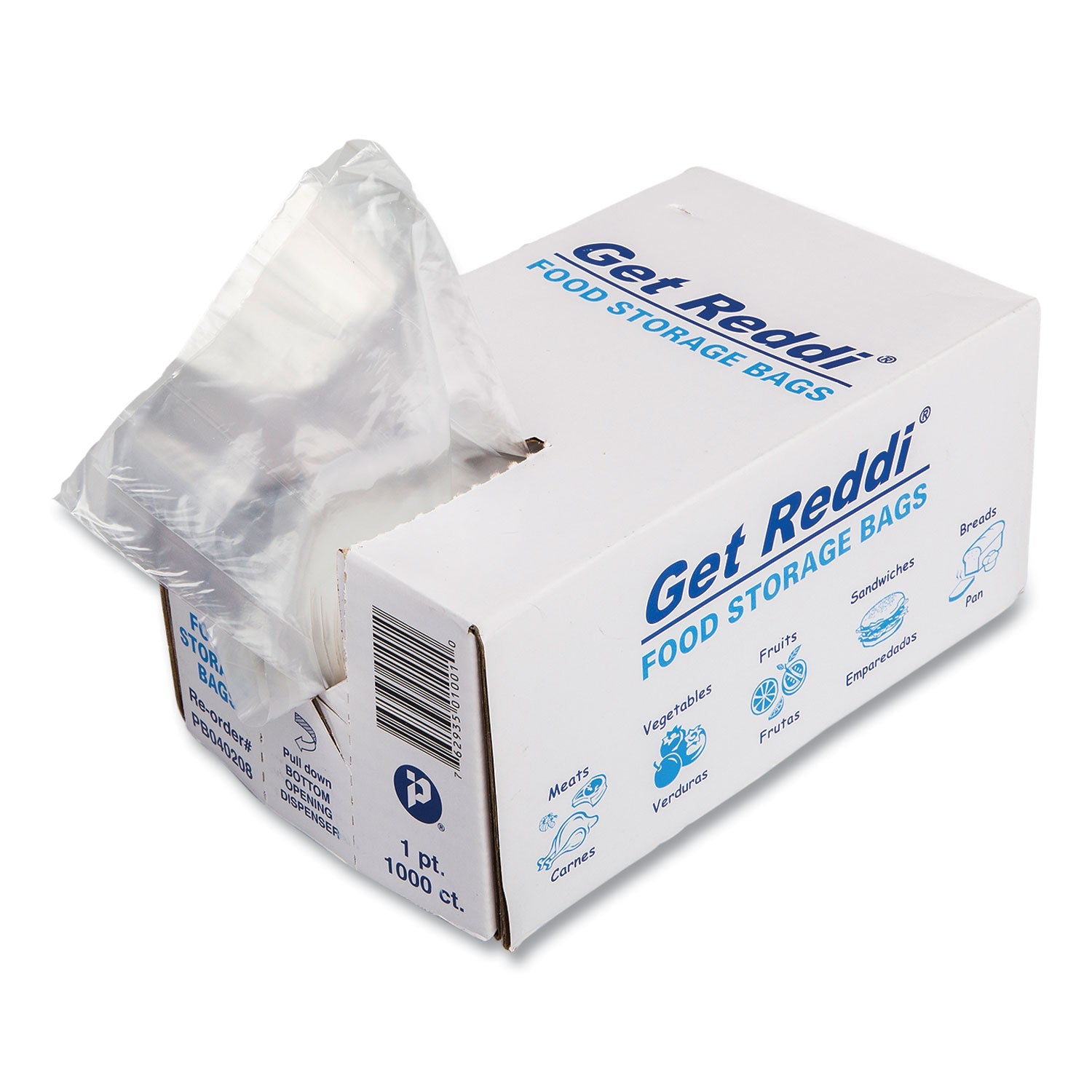 Food Bags | 16oz, Clear, 1,000/Carton, Inteplast