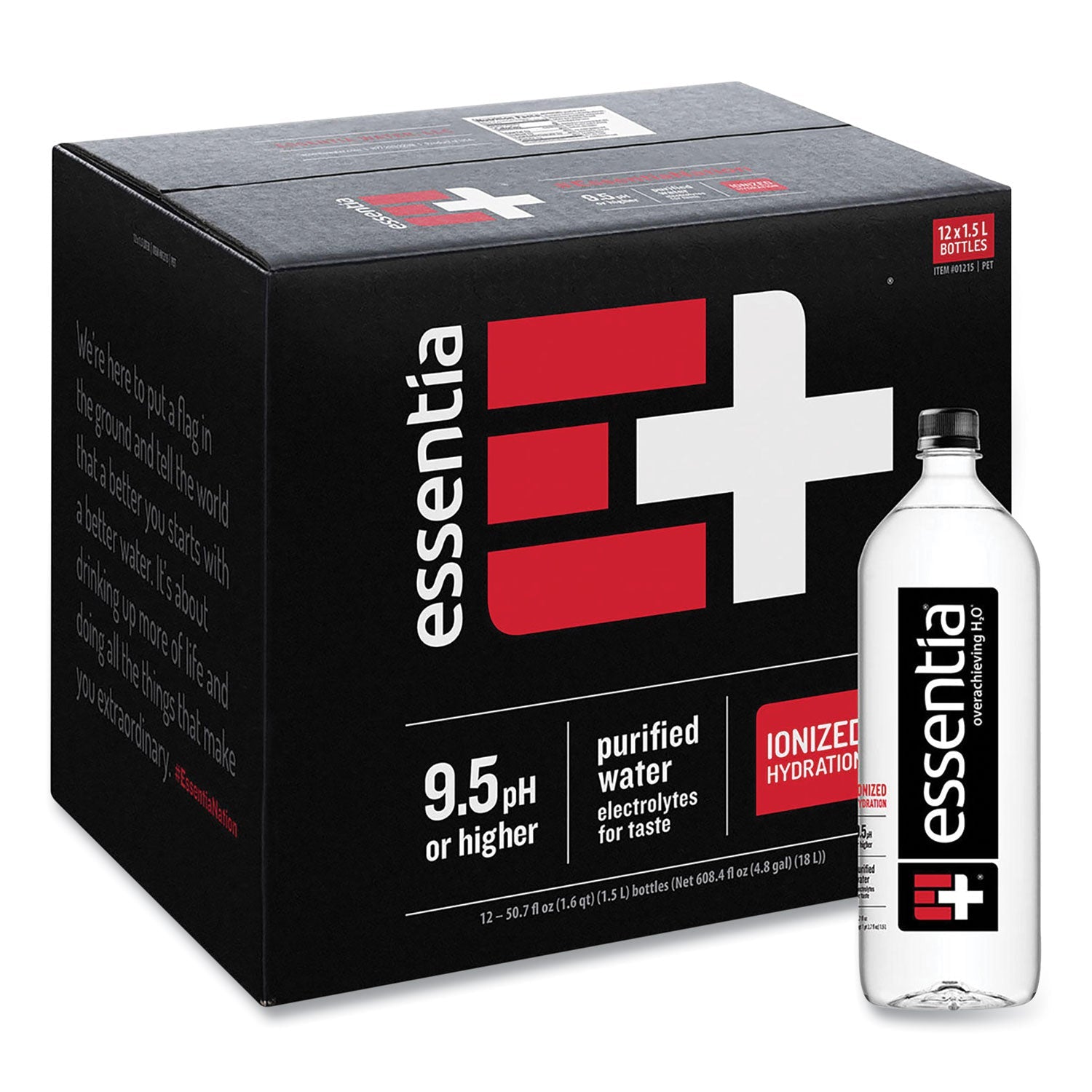 Ionized Alkaline Water | 1.5 L | 12-Carton