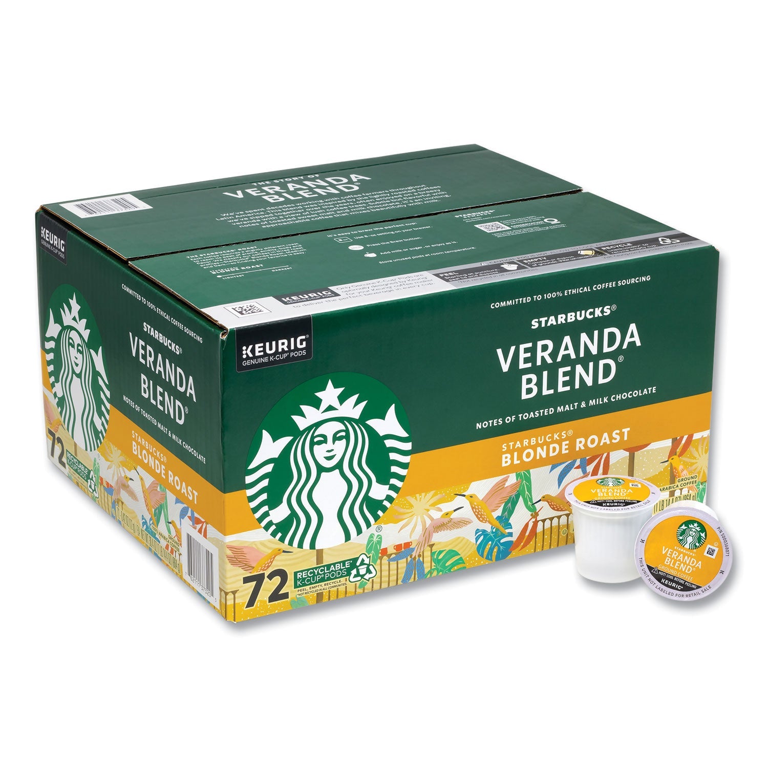 Starbucks Veranda Blend K-Cups | 72 Count