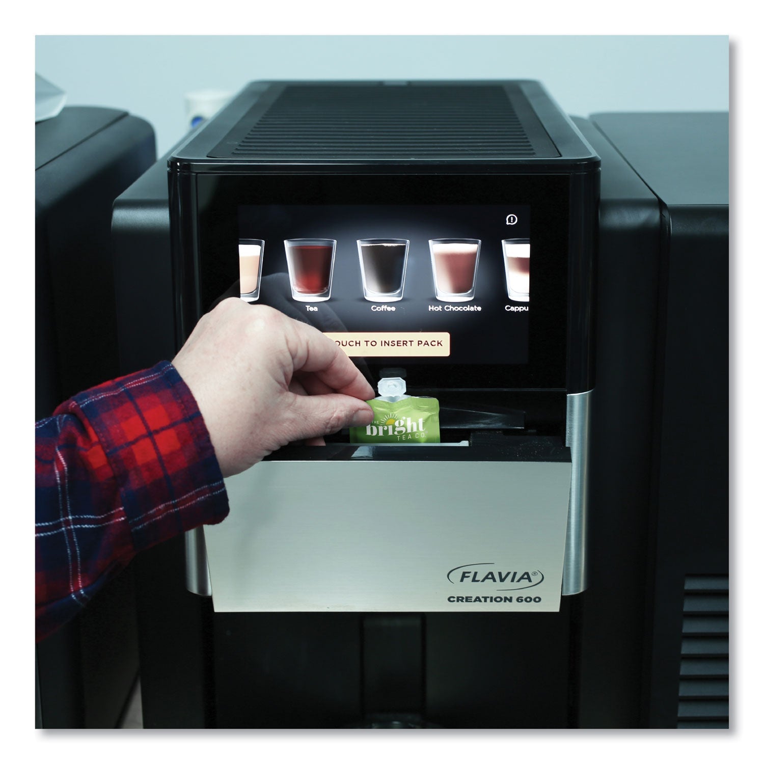 FLAVIA® The Bright Tea Co. Select Green Tea Freshpack, 100/Carton - Bloom Skins