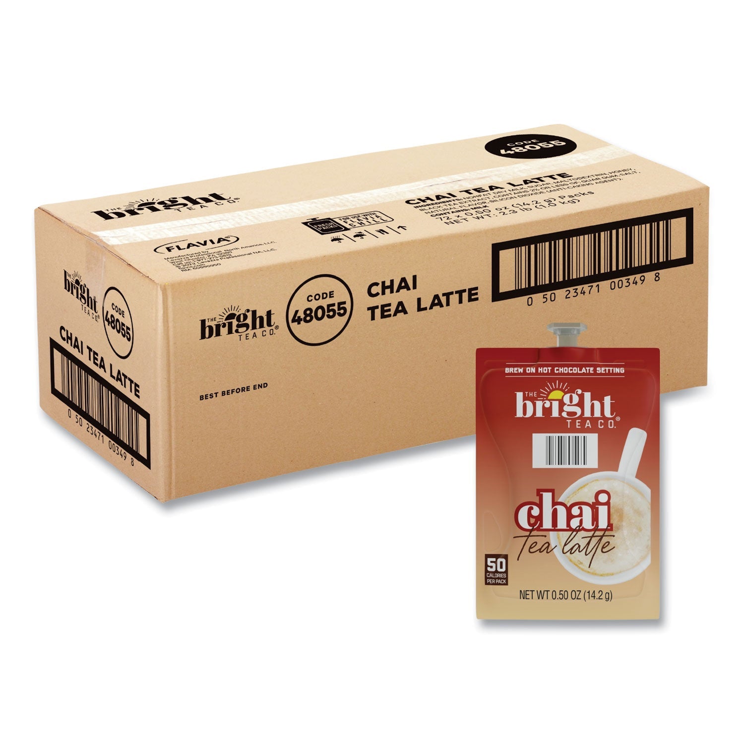 FLAVIA® The Bright Tea Co. Chai Tea Latte Freshpack, 72/Carton