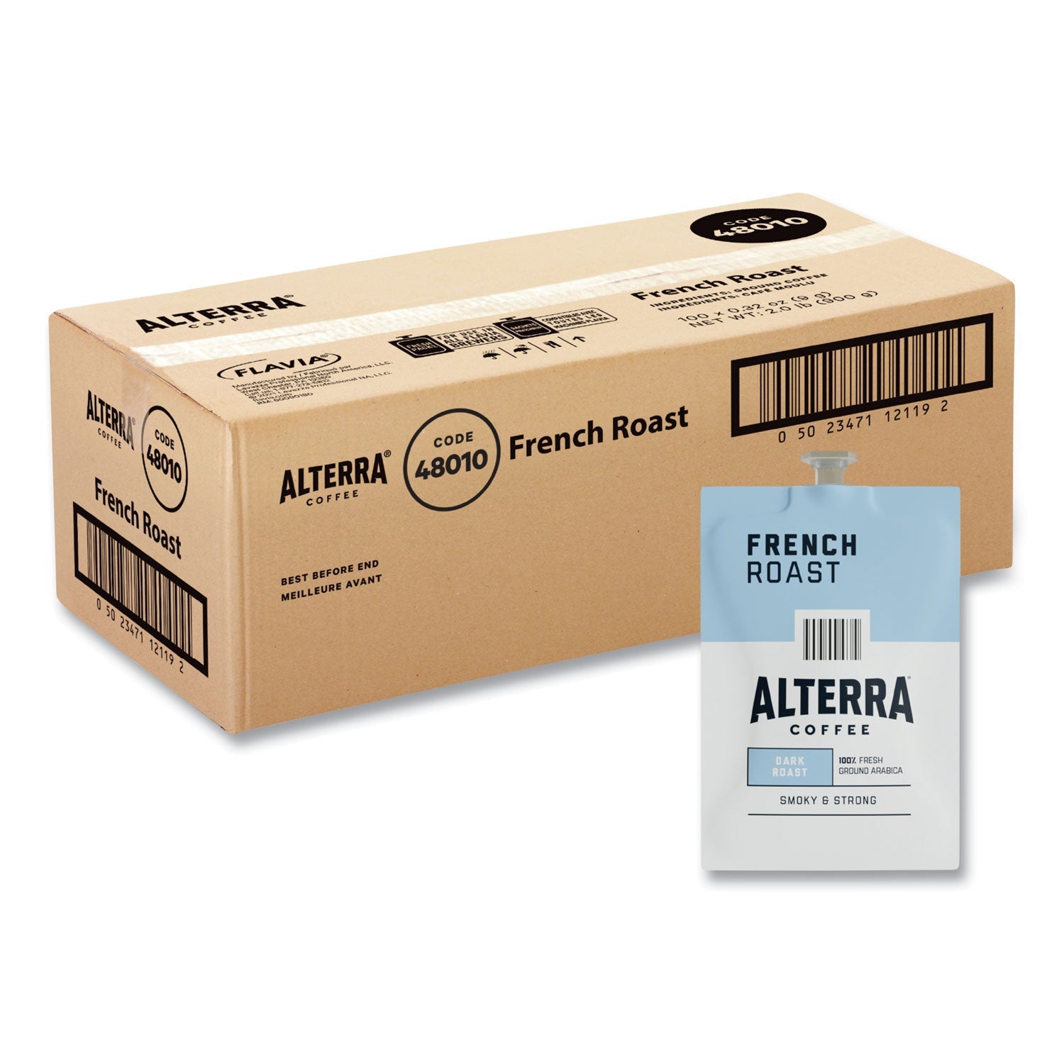 Alterra French Roast Coffee | 100 Freshpacks