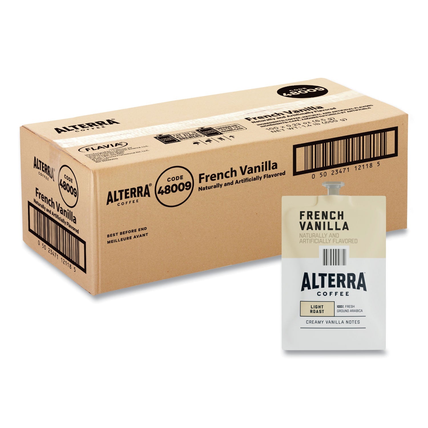 Alterra French Vanilla Coffee | 100 Freshpacks
