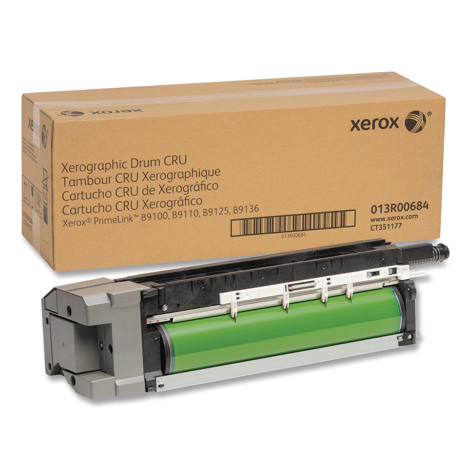 Drum | 800,000 Pages | Black | Xerox® 013R00684