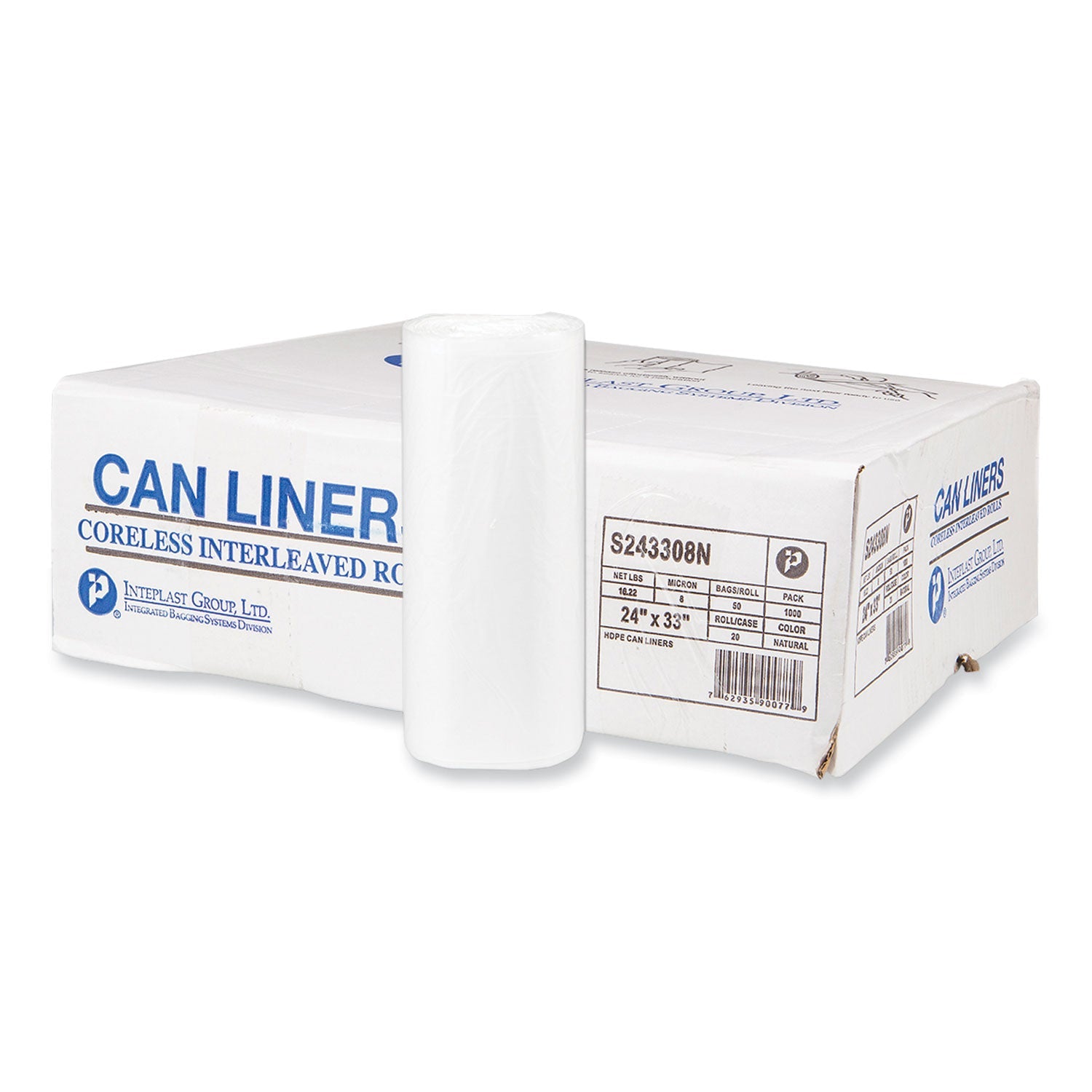 High-Density Commercial Can Liners | 16 gal