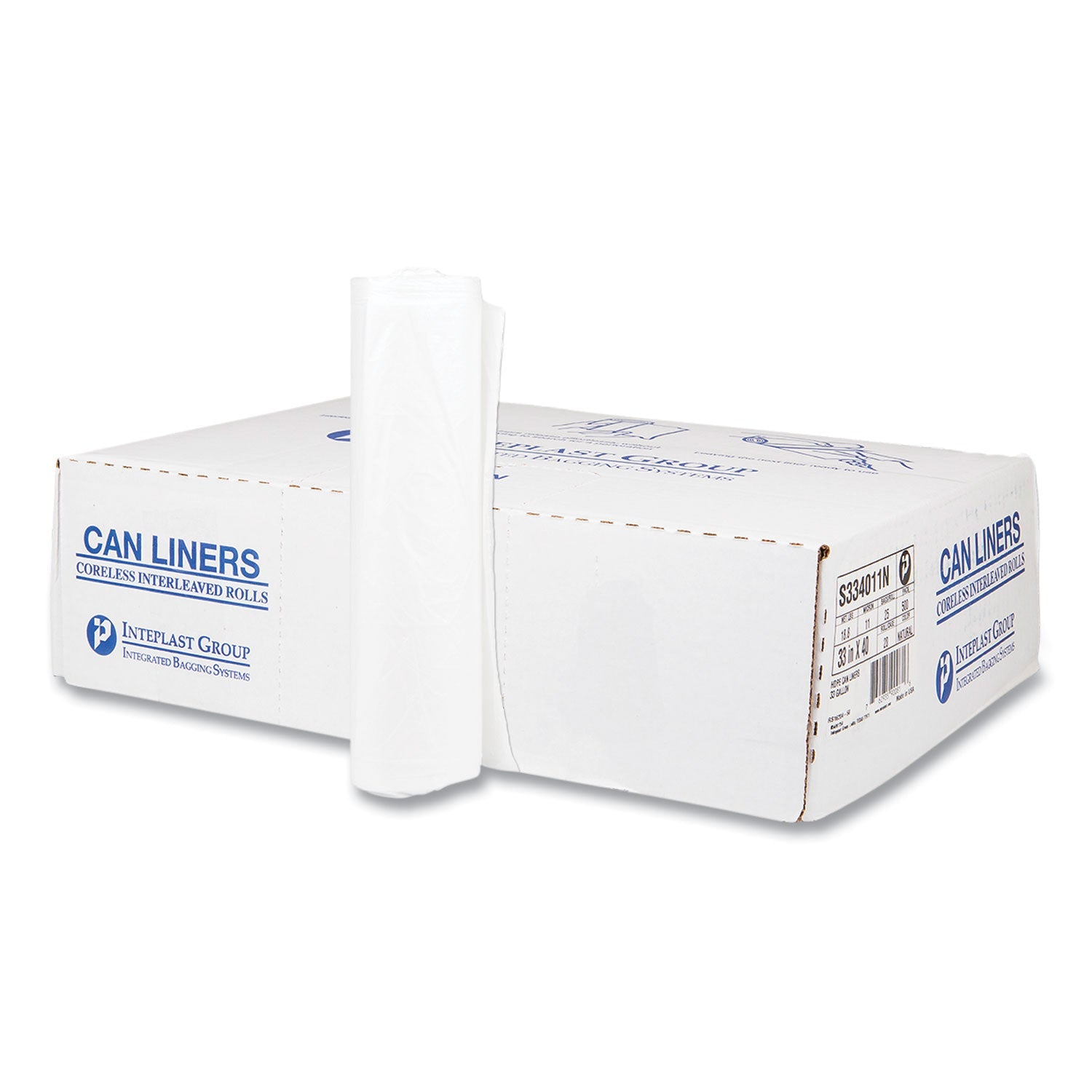 High-Density Commercial Can Liners | 33 gal