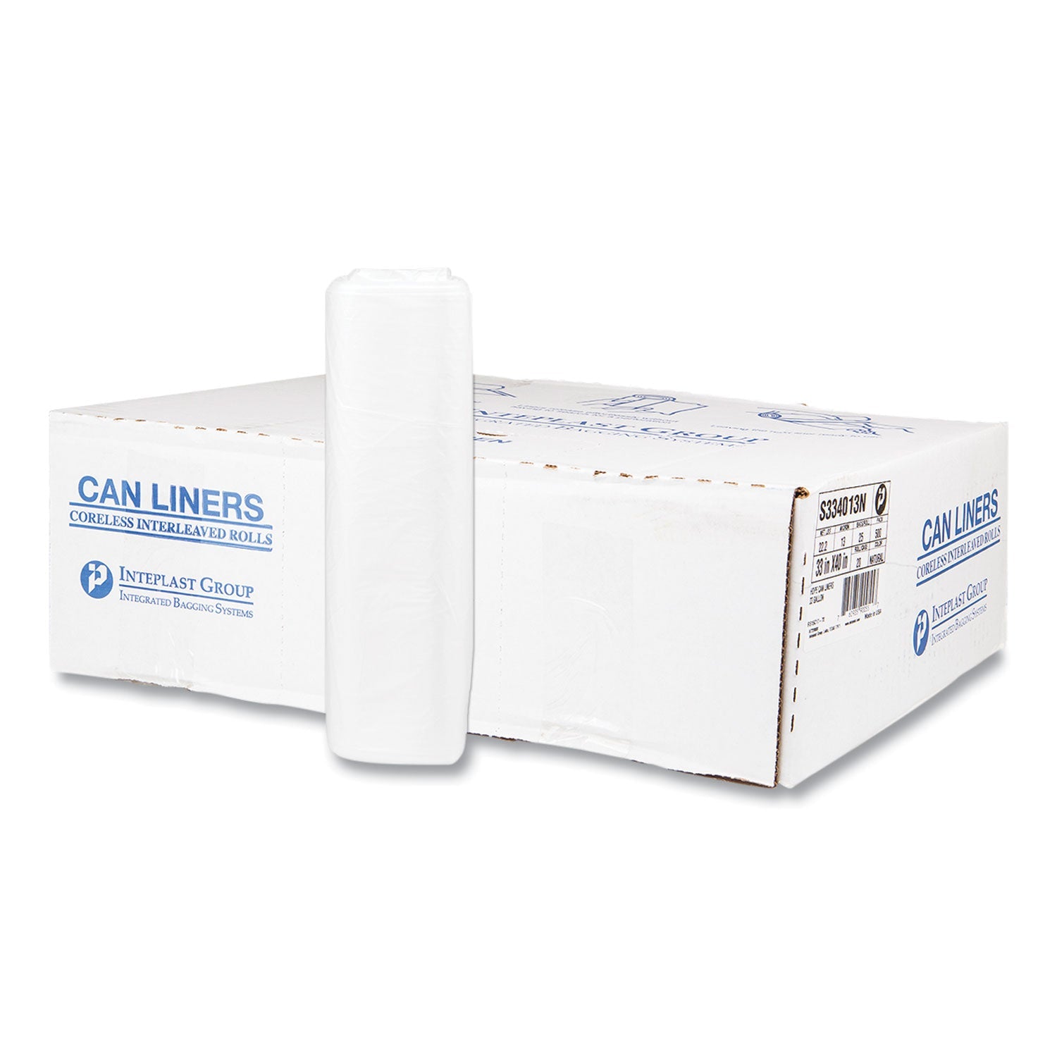 High-Density Commercial Can Liners | 33 gal