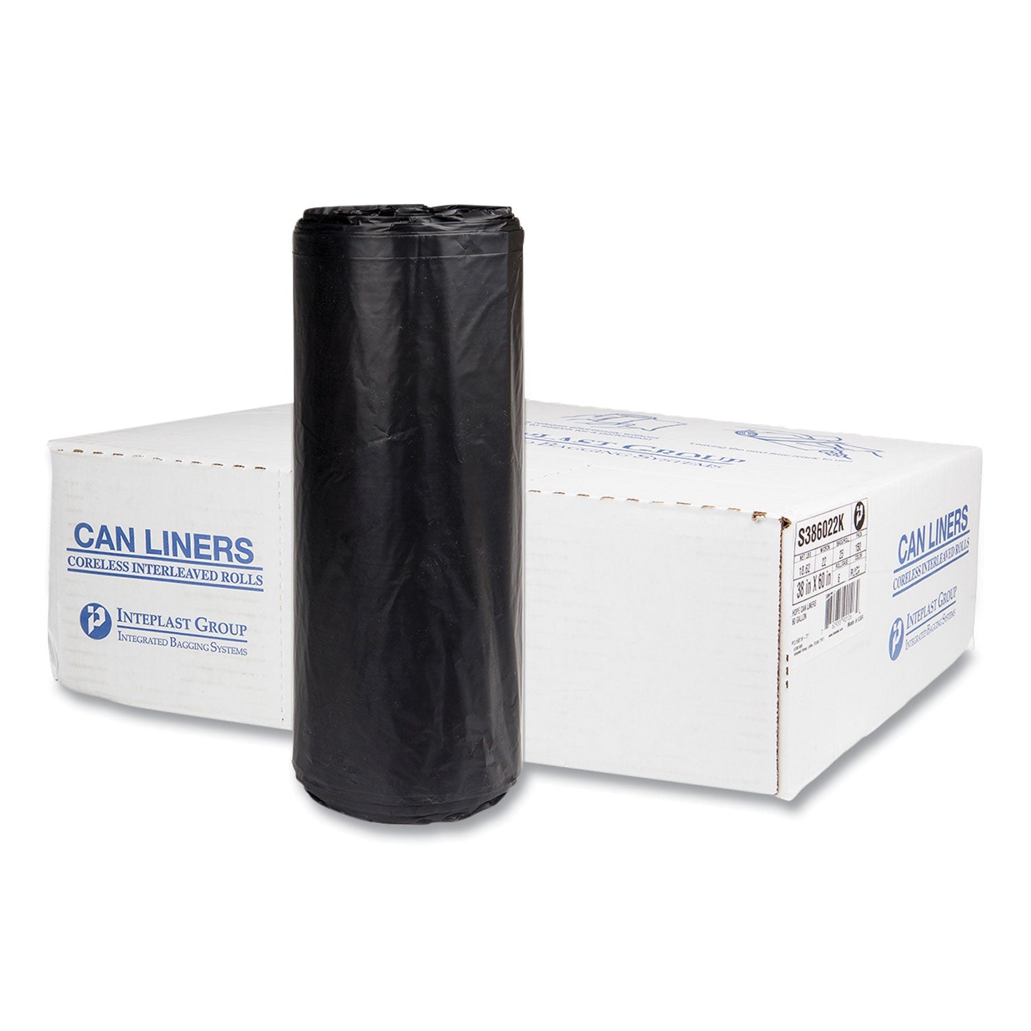 High-Density Commercial Can Liners | 60 gal