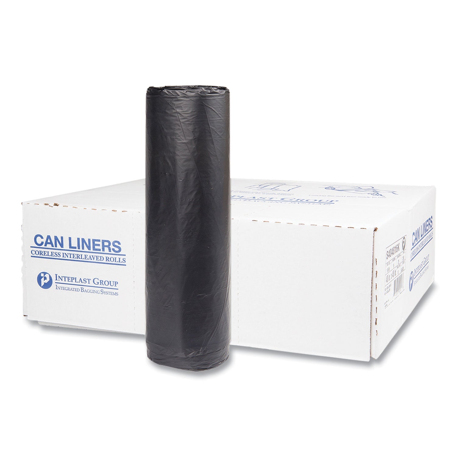 45 Gal High-Density Can Liners | Black